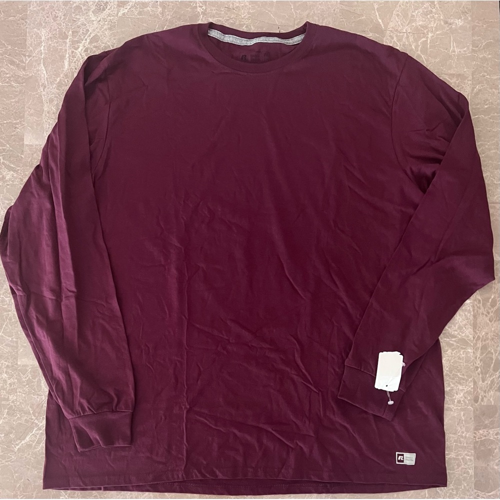 Maroon Russell 2xl Long Sleeve